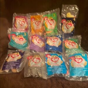 Ty Beanie Babies McDonald's Set - Multicolor